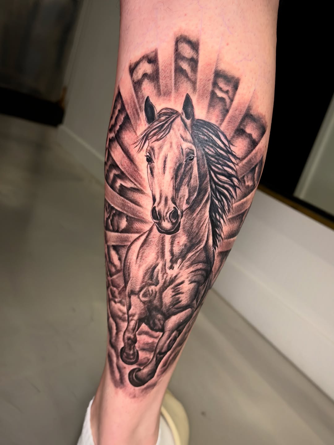 Tattoo by @bandoztattoos β realism, black_and_grey