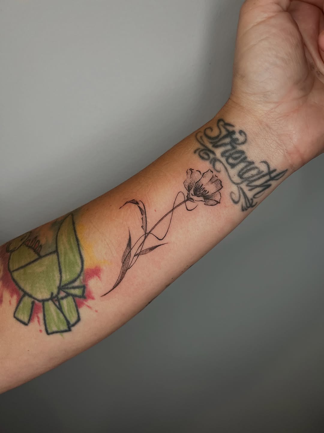 Tattoo by @skinsagastudio — fine_line
