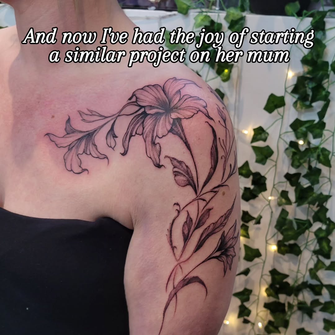 Tattoo by @tatt_uku — black_and_grey
