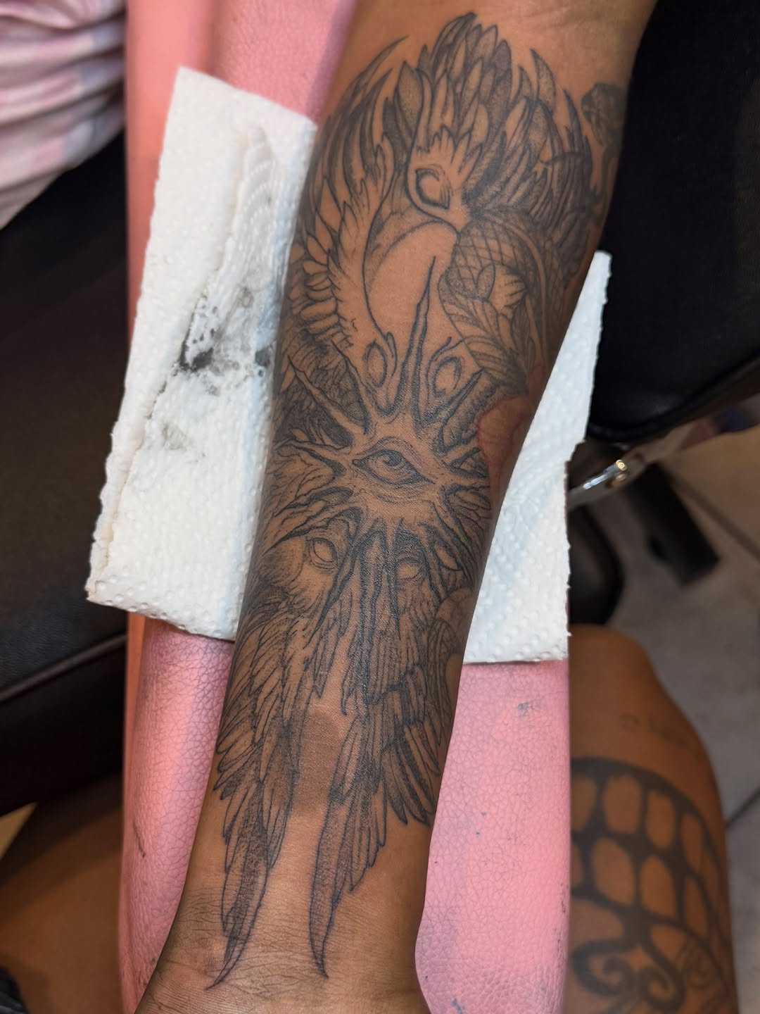 Tattoo by @tatssbydess — illustrative, black_and_grey