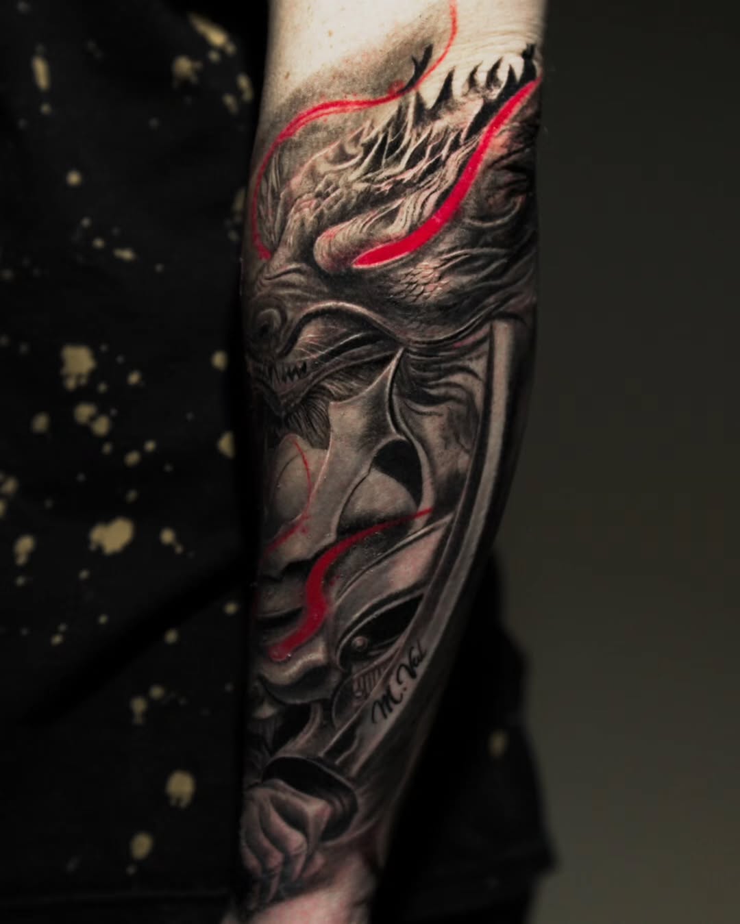 Tattoo by @baxttertattoo β black_and_grey, realism