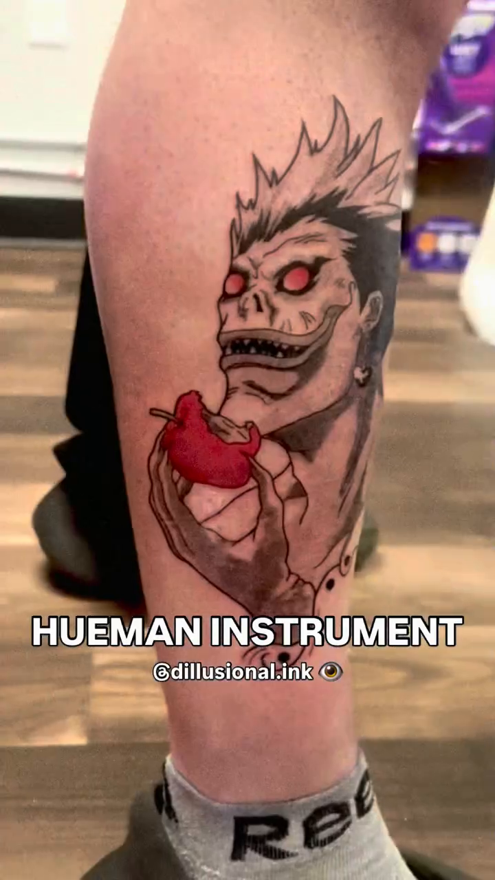 Tattoo by @dillusional.ink — anime