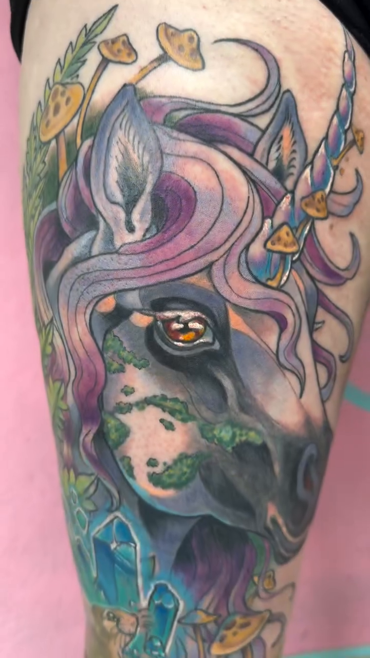 Tattoo by @lauraexleytattoo — neo_traditional, illustrative