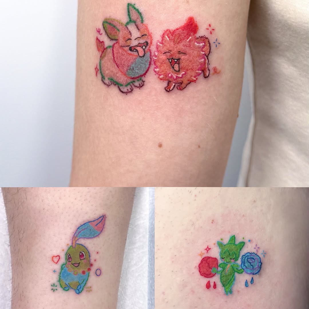 Tattoo by @yeztattoo โ illustrative, anime