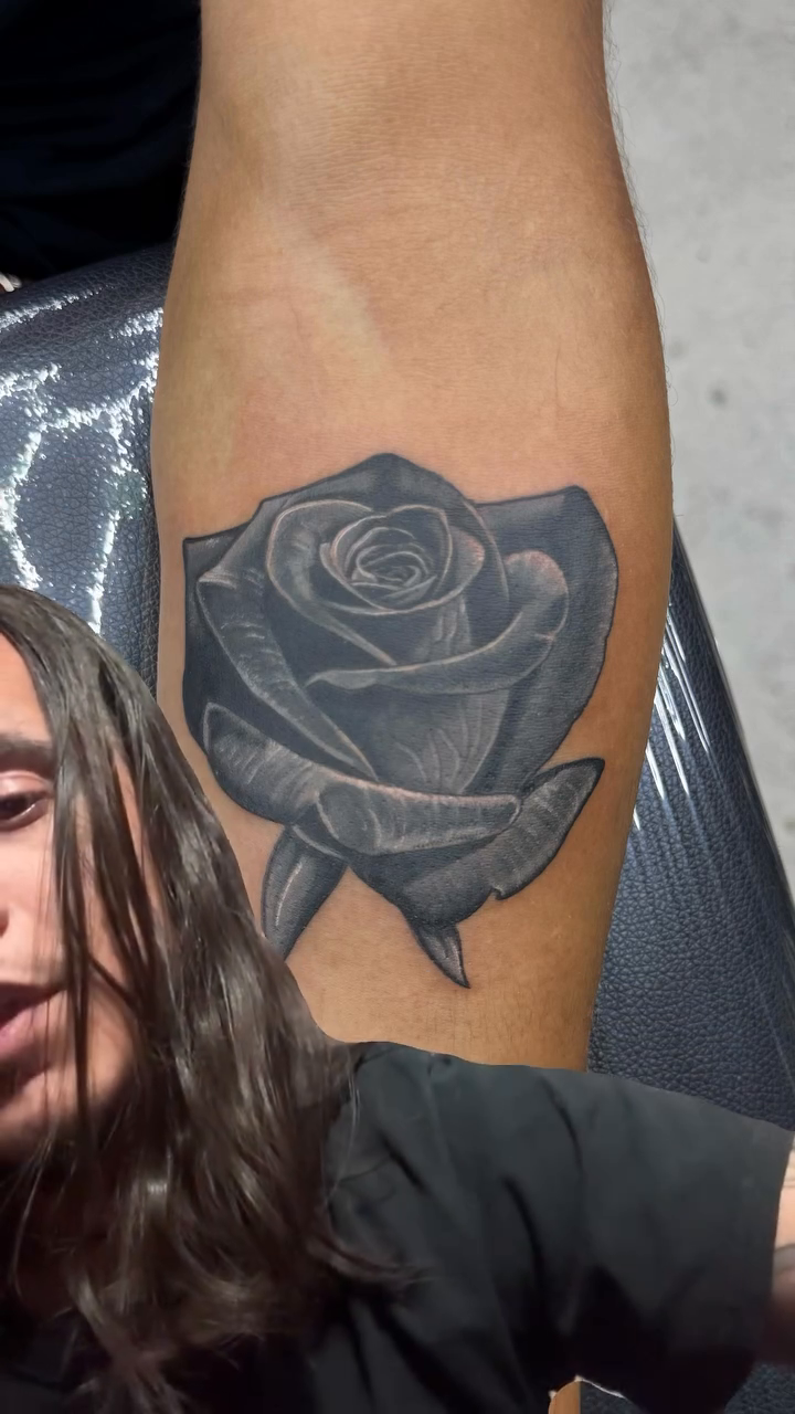 Tattoo by @tokin_tattoos_ — realism, black_and_grey