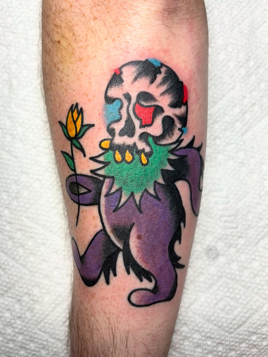 Tattoo by @jaketat2herbert — american_traditional, neo_traditional