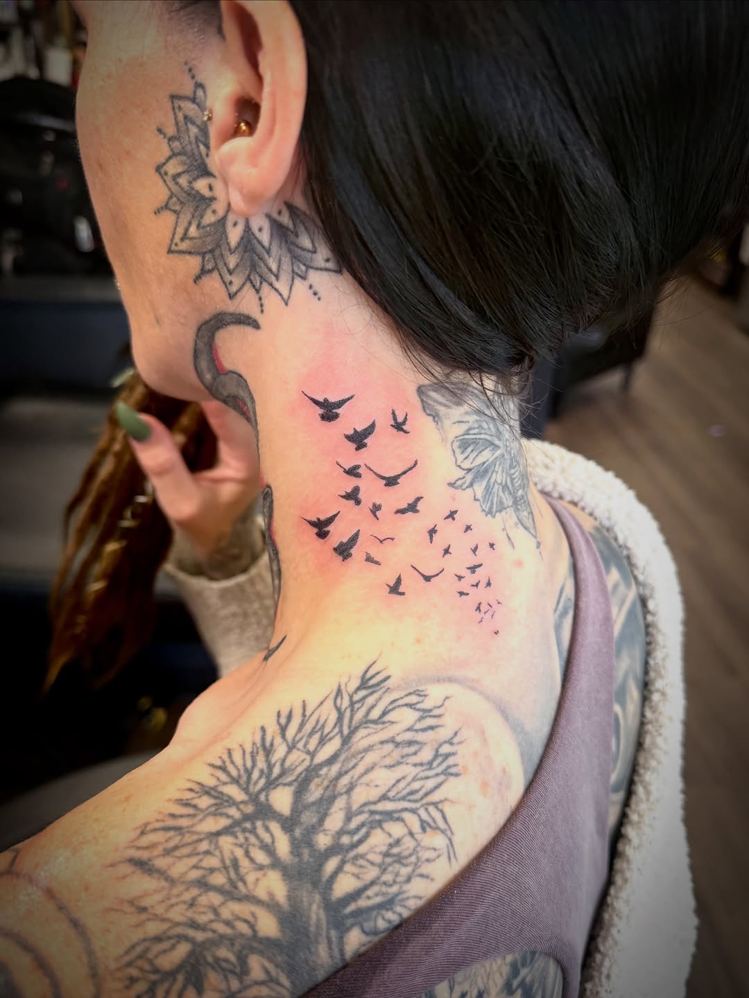 Tattoo by @massakremikeytattoos — fine_line