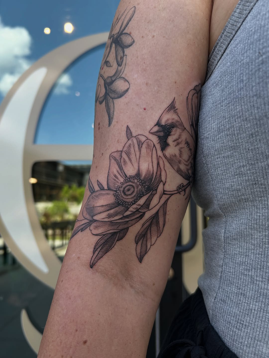 Tattoo by @thealliwilcox β realism, black_and_grey