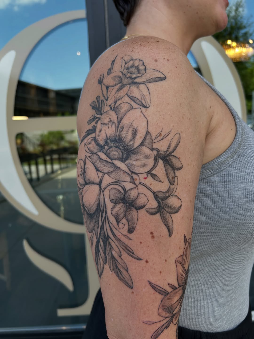 Tattoo by @thealliwilcox β black_and_grey, realism