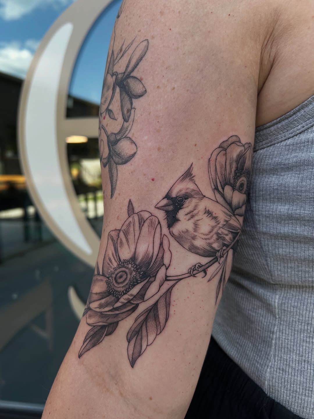 Tattoo by @thealliwilcox β black_and_grey, realism