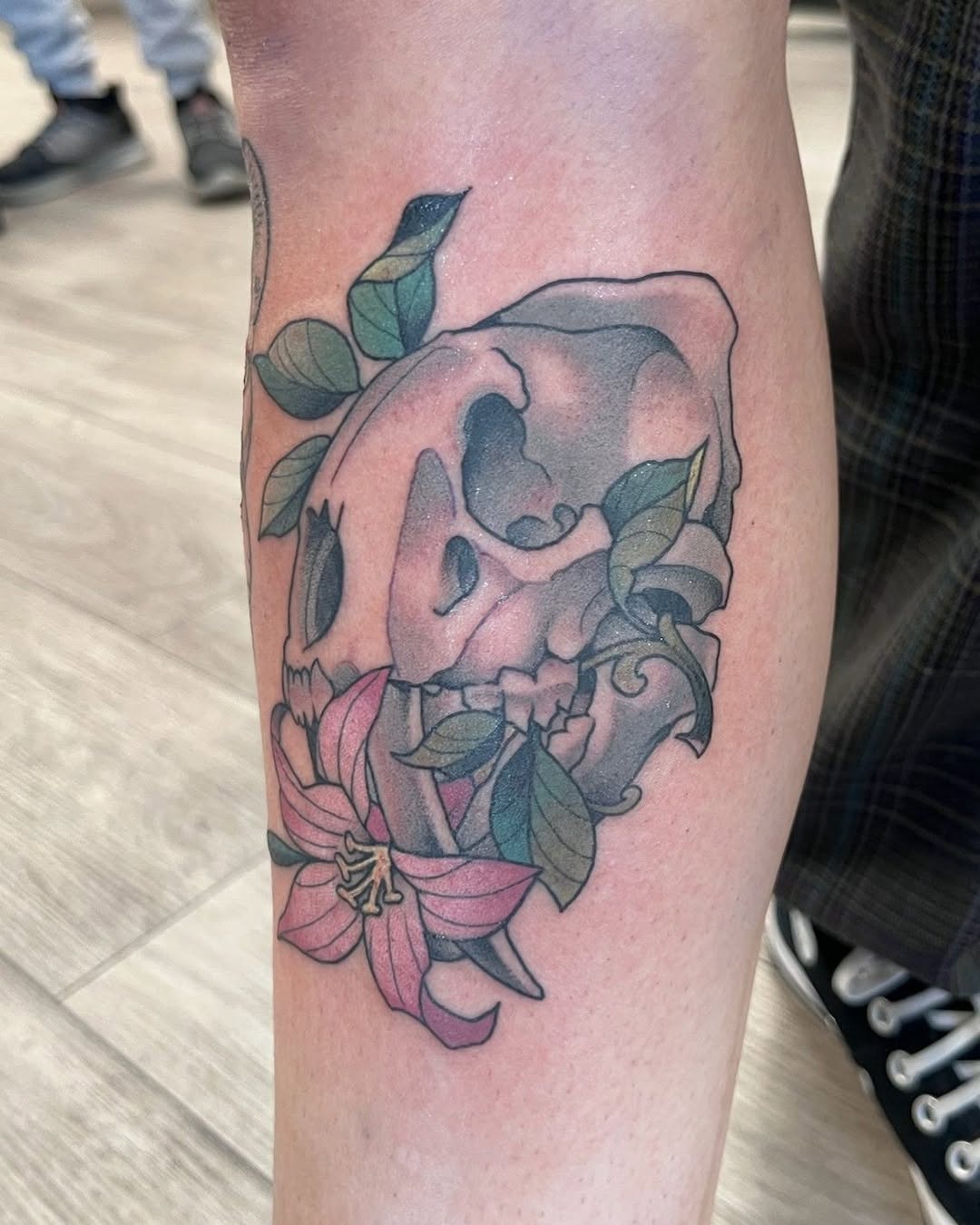 Tattoo by @leith_tattoo — realism, black_and_grey