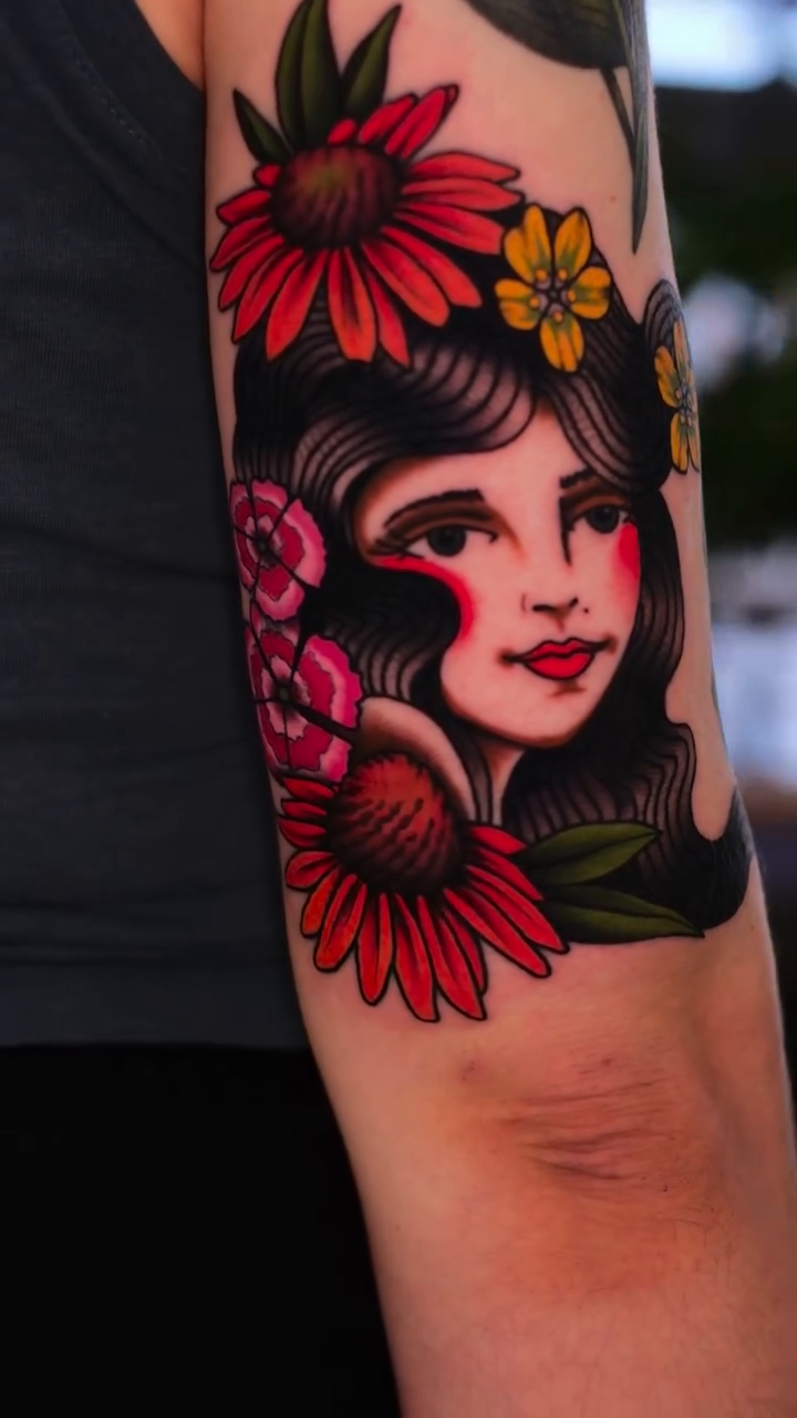 Tattoo by @mallorymurphytattoo β american_traditional, illustrative
