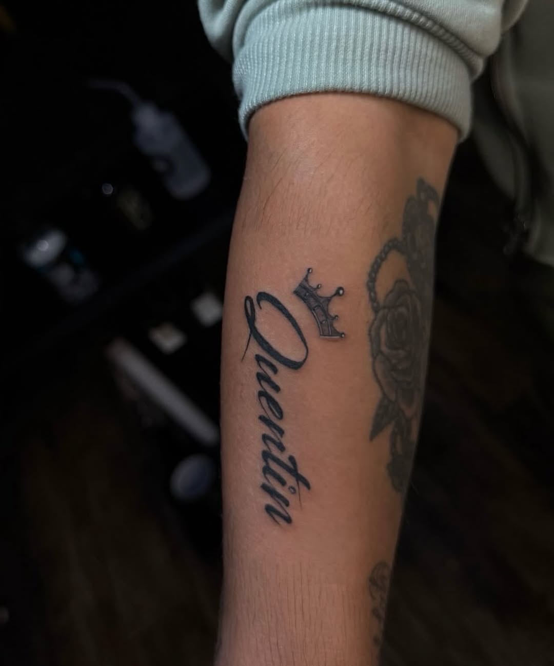 Tattoo by @elijahsdtattoos — lettering_script