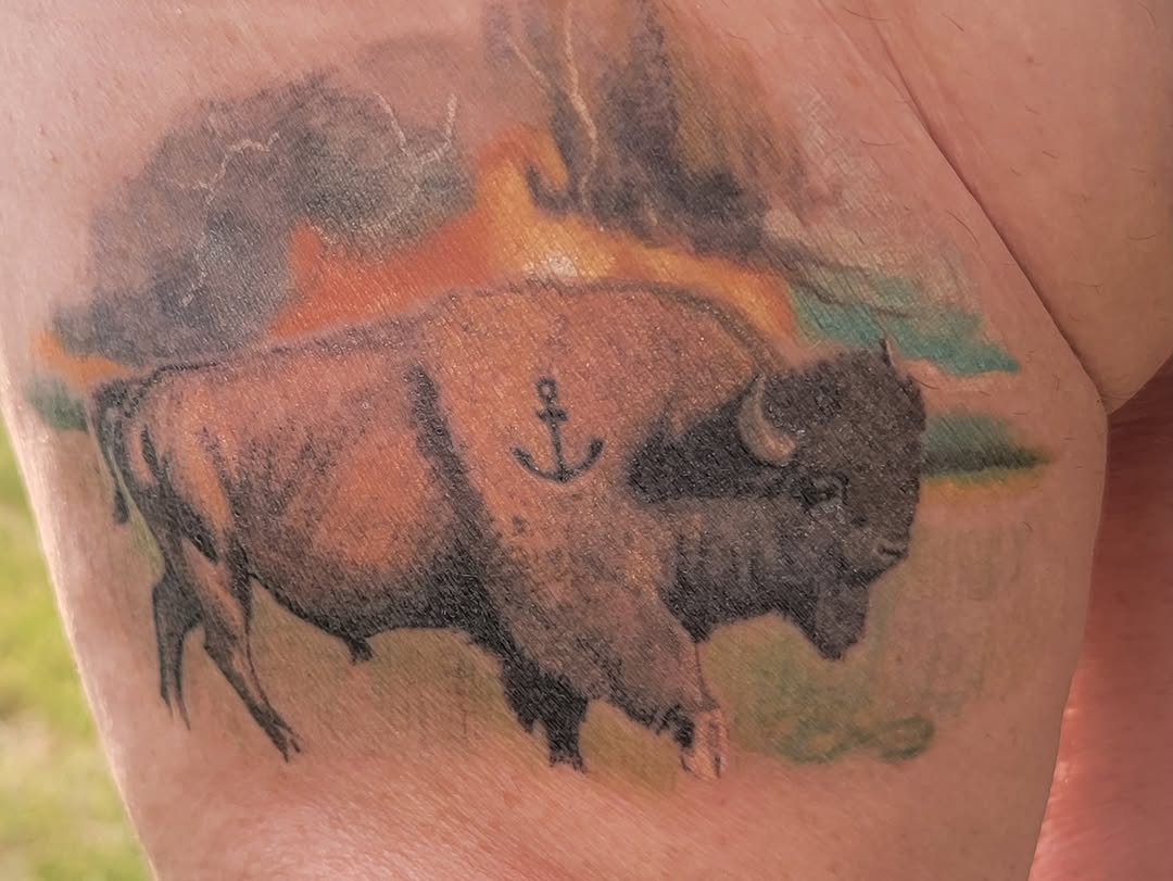 Tattoo by @artofmillion β realism, black_and_grey