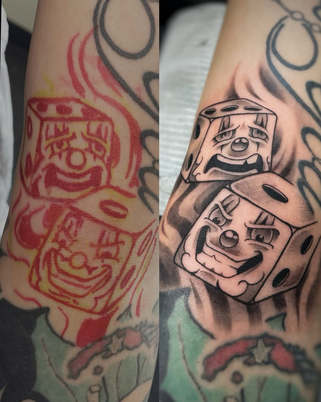 Tattoo by @leperemael — black_and_grey, realism