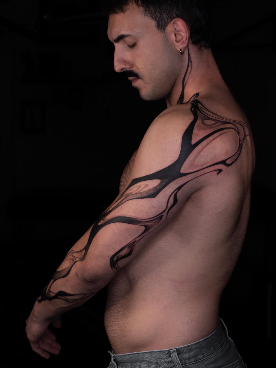 Tattoo by @pietromoleti — blackwork, illustrative