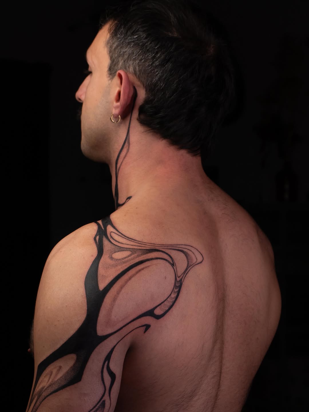 Tattoo by @pietromoleti — blackwork, illustrative
