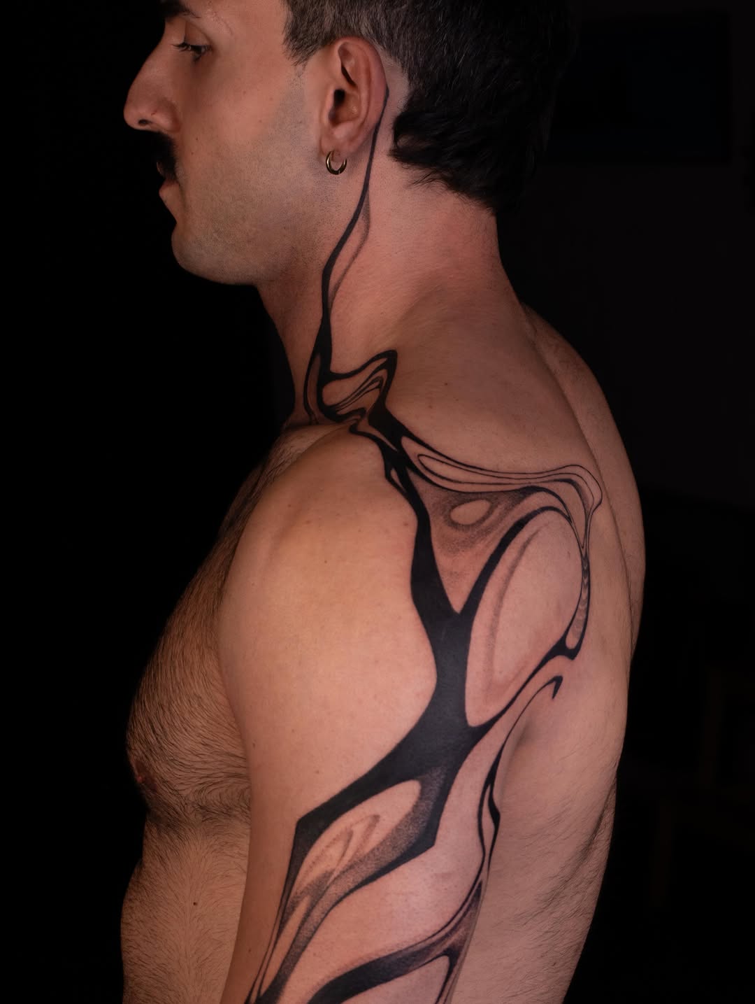 Tattoo by @pietromoleti — blackwork, illustrative