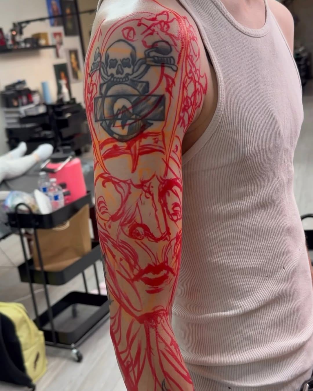 Tattoo by @sflpczk — trash_polka