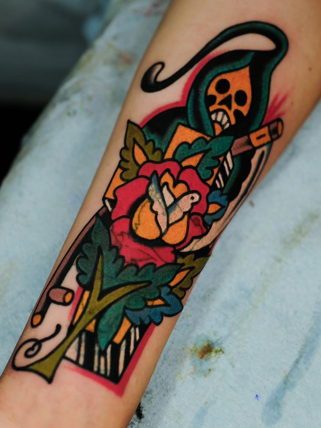Tattoo by @closedhands — american_traditional