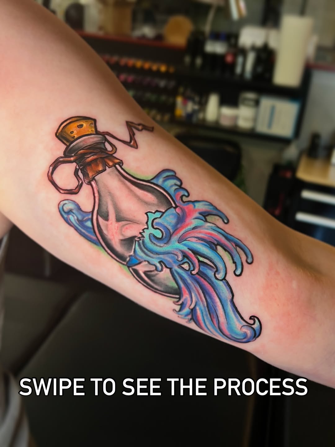 Tattoo by @joshgreentattoo — new_school