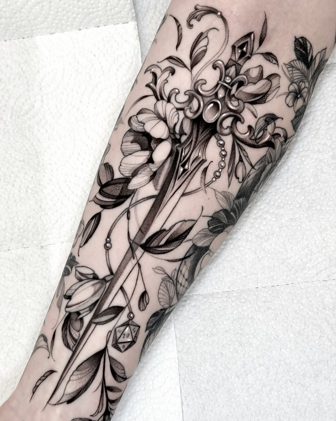 Tattoo by @tommytattoo333 — black_and_grey, realism