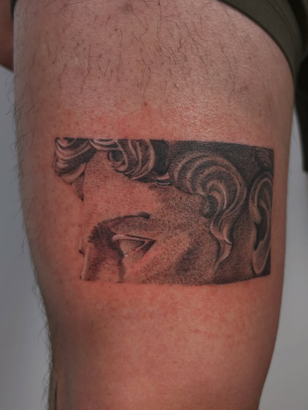 Tattoo by @tatbyj — realism, black_and_grey