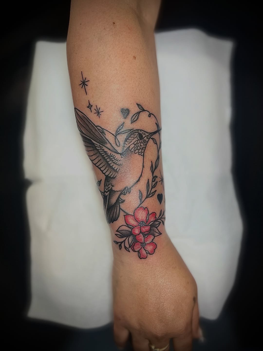 Tattoo by @cursedskintattoos β fine_line, black_and_grey