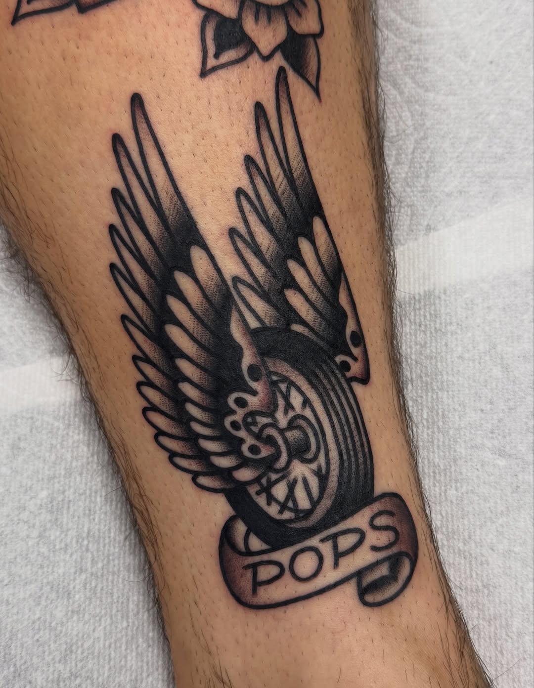 Tattoo by @joeyxtattoo — american_traditional, lettering_script