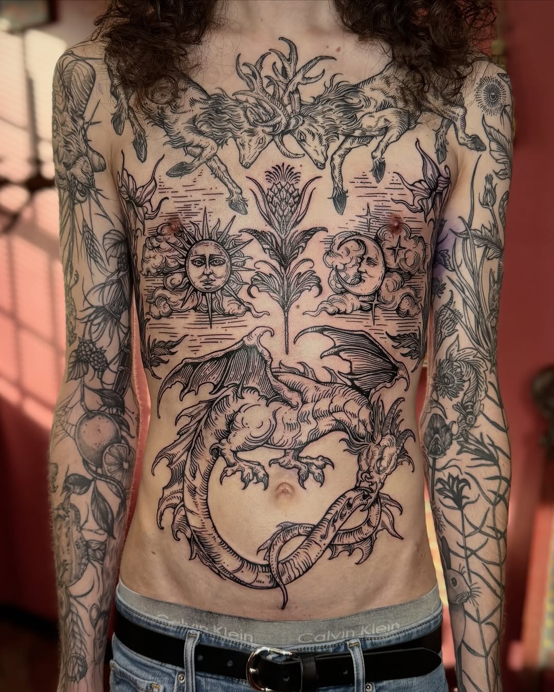 Tattoo by @racheltruskotattoos β blackwork, illustrative