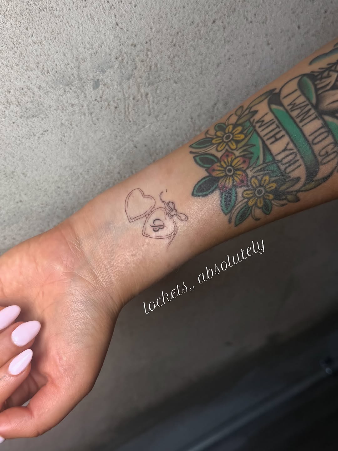 Tattoo by @inkandlilys — fine_line, lettering_script
