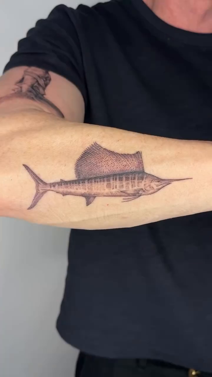 Tattoo by @emma.tattoos — realism, black_and_grey