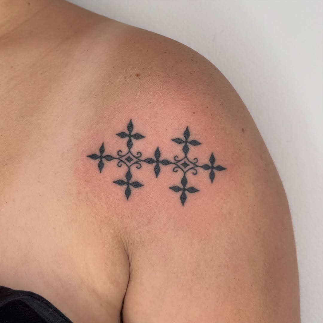 Tattoo by @microwave.00 — ornamental, black_and_grey