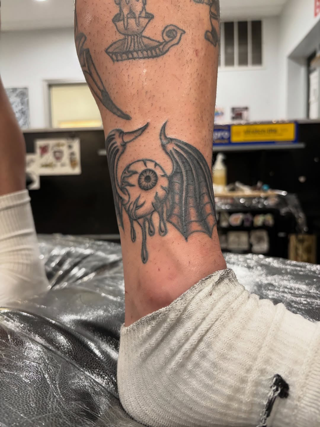 Tattoo by @miklo_tatuajes โ illustrative, black_and_grey