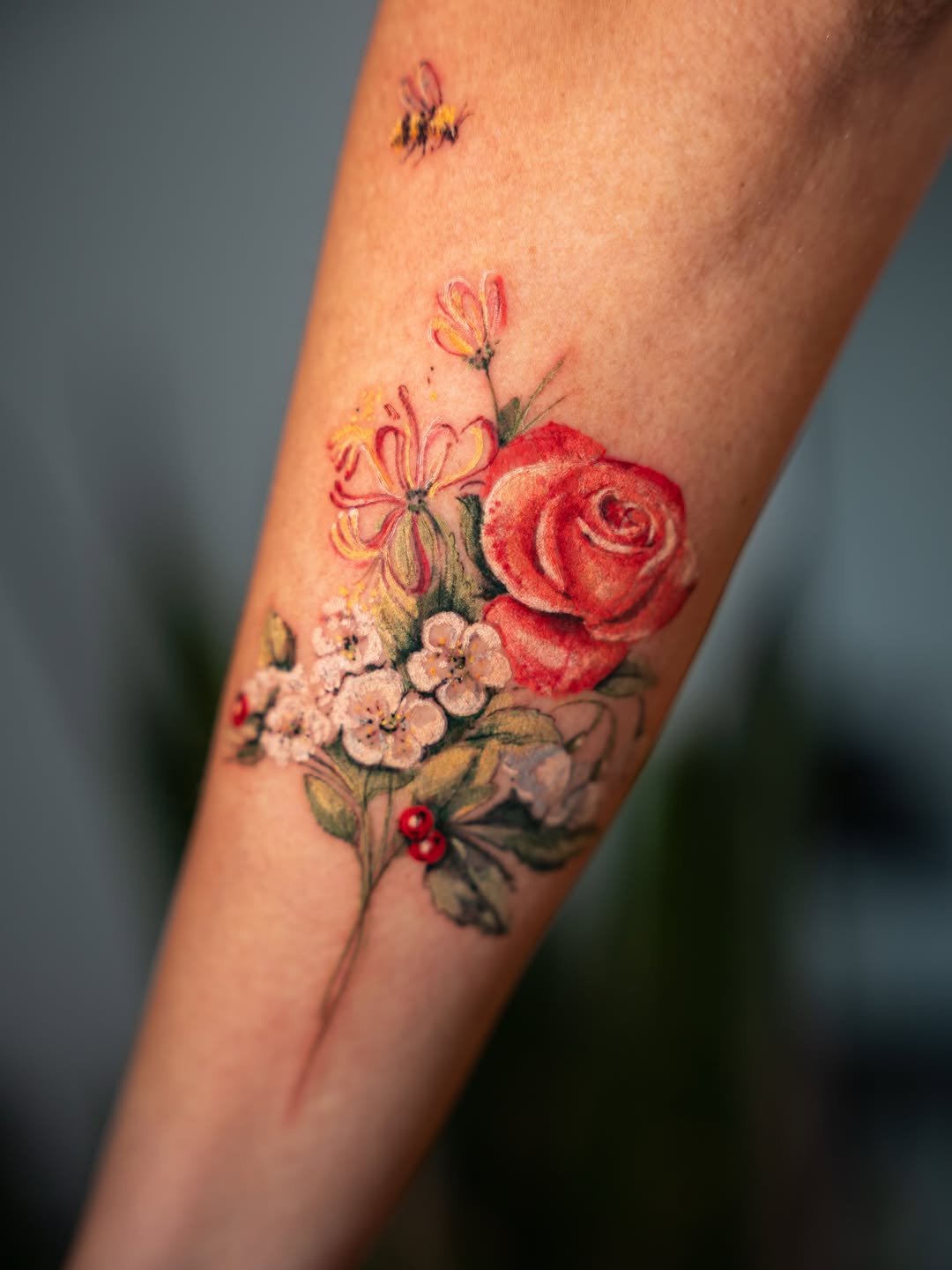 Tattoo by @annakarelina.tattoo — realism, fine_line