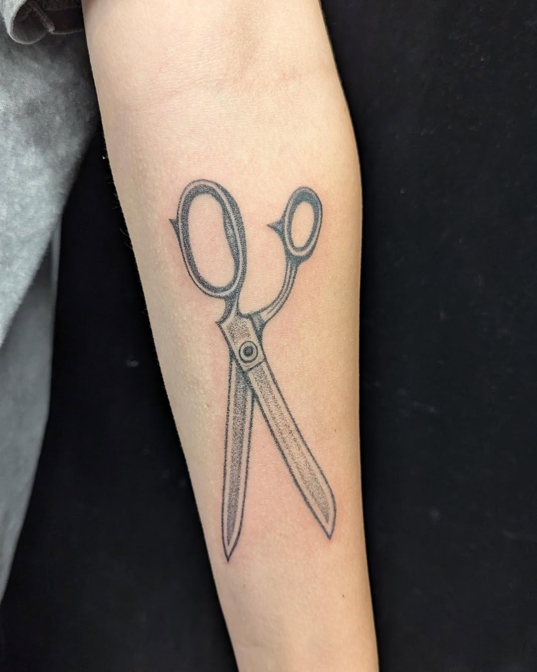 Tattoo by @sluggybunny — illustrative, black_and_grey