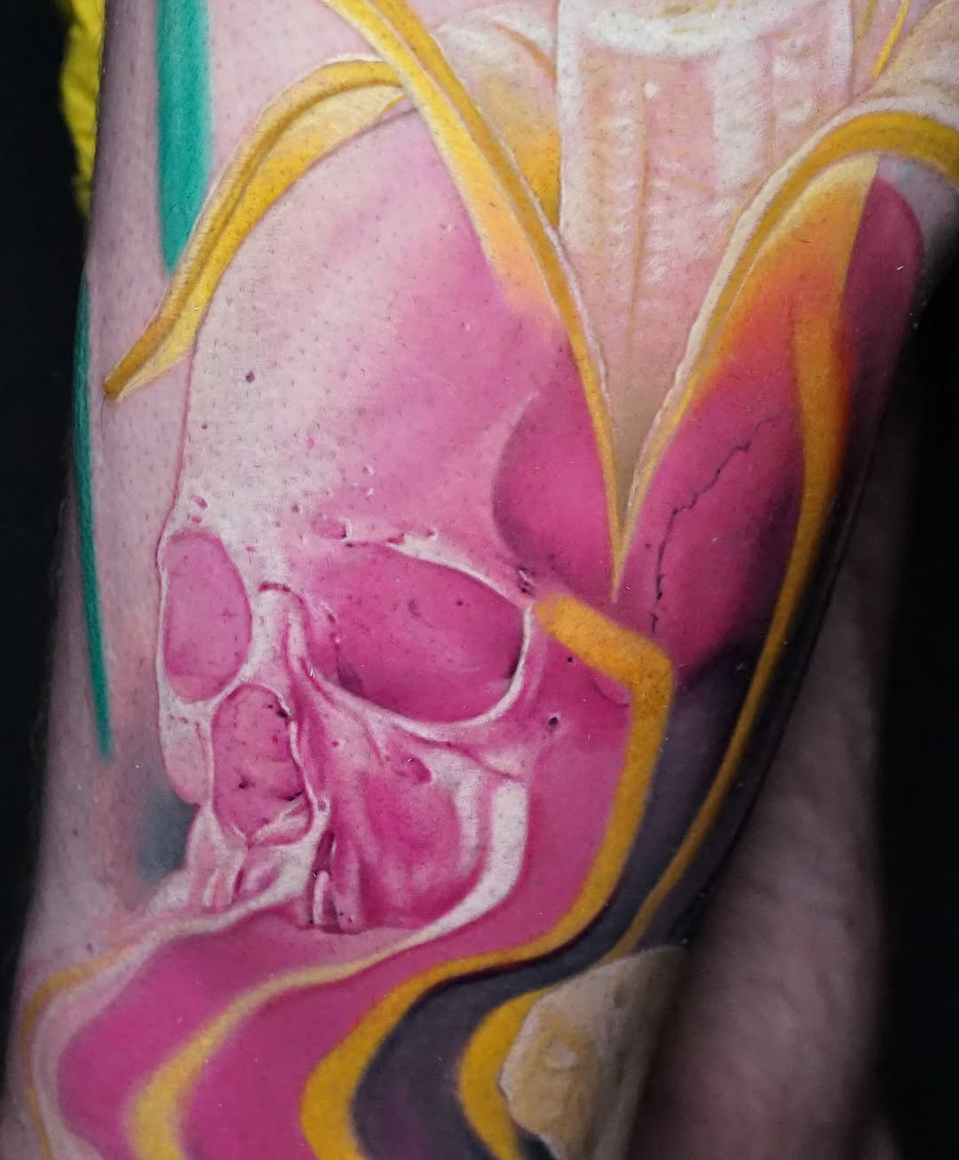 Tattoo by @jaer_tattoo — realism, trash_polka
