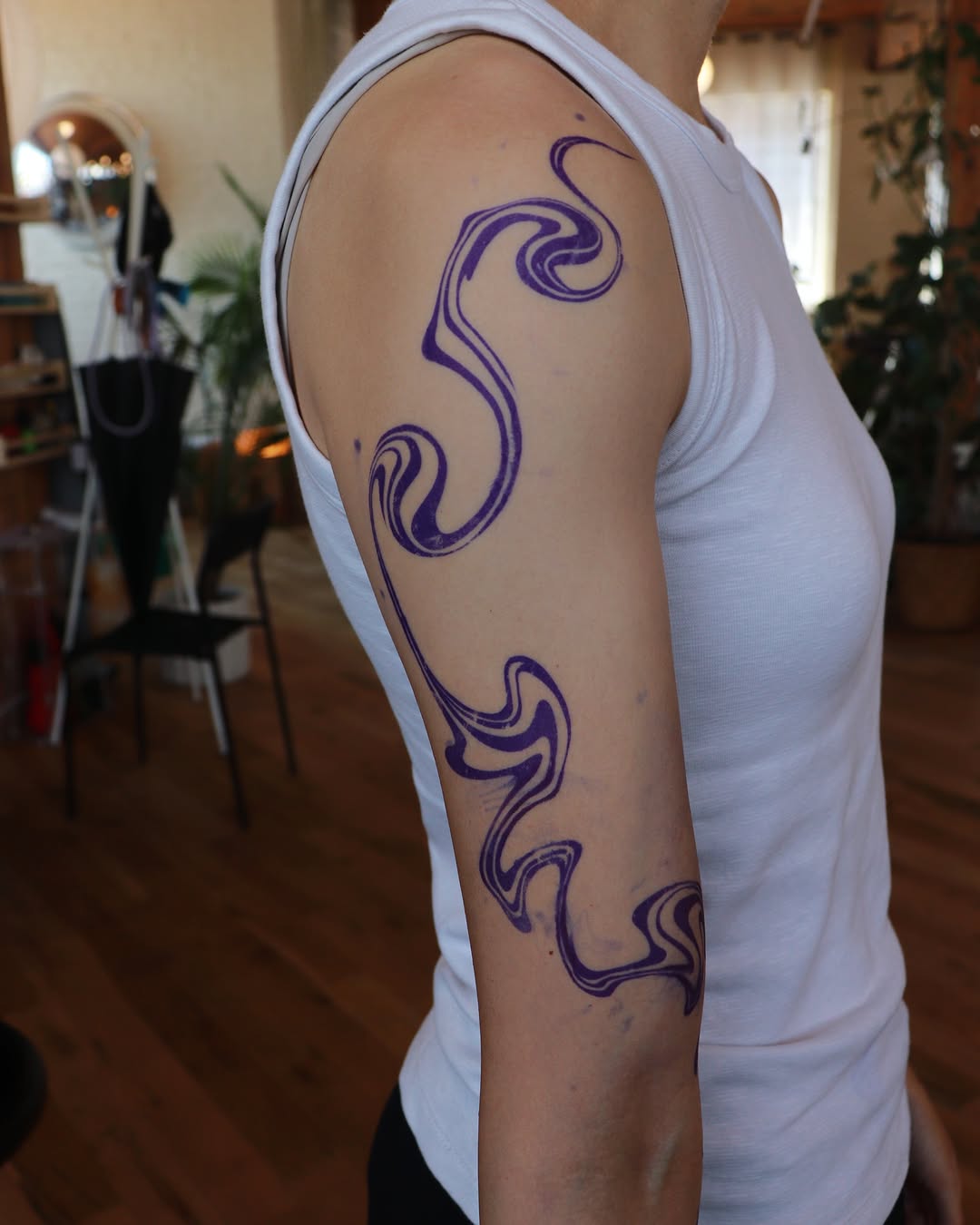 Tattoo by @you.tats — illustrative, abstract
