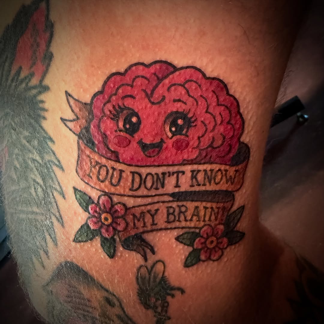 Tattoo by @coryhaberman โ new_school, lettering_script