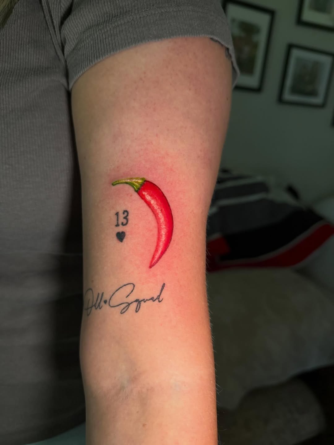 Tattoo by @cjkahikina โ lettering_script