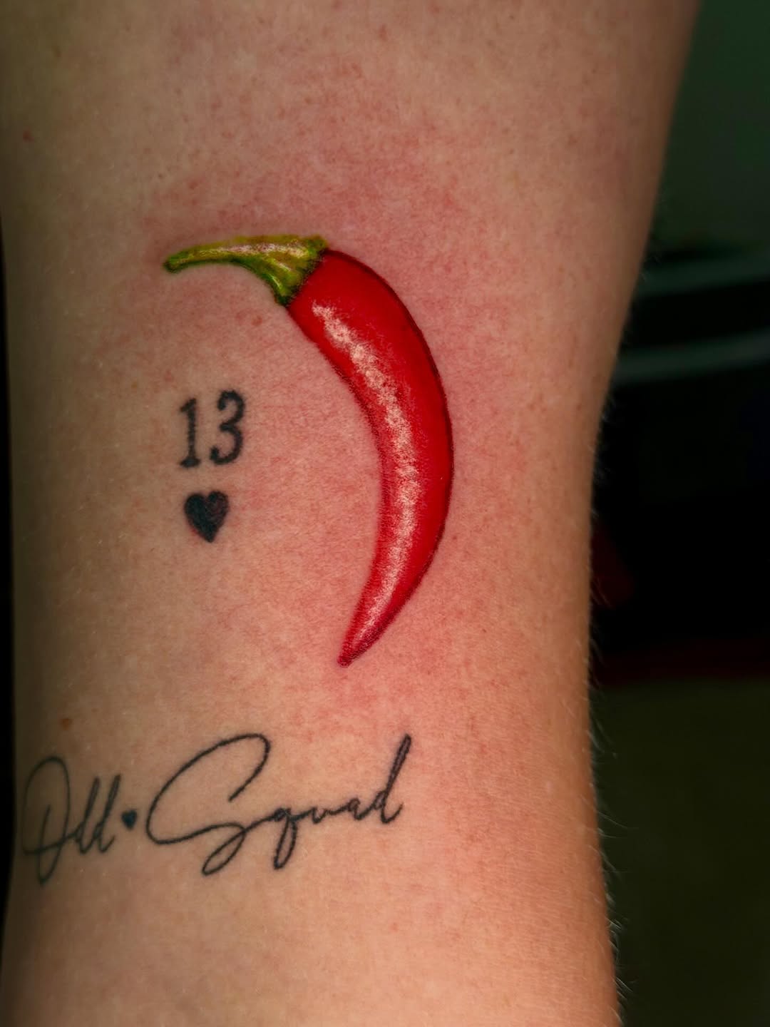 Tattoo by @cjkahikina โ lettering_script