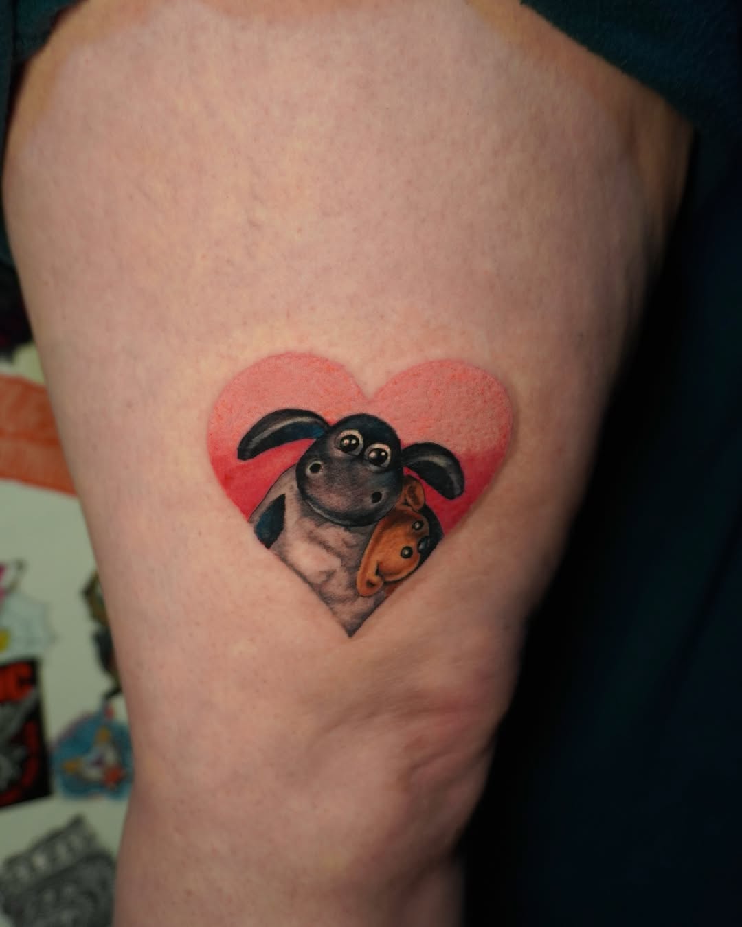 Tattoo by @hallowcream — illustrative, realism
