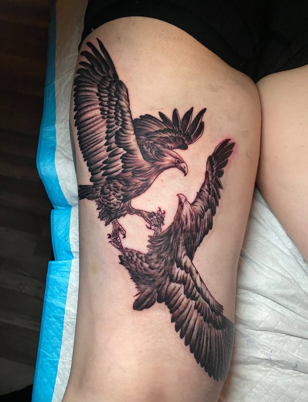 Tattoo by @tatumtatss — realism, black_and_grey