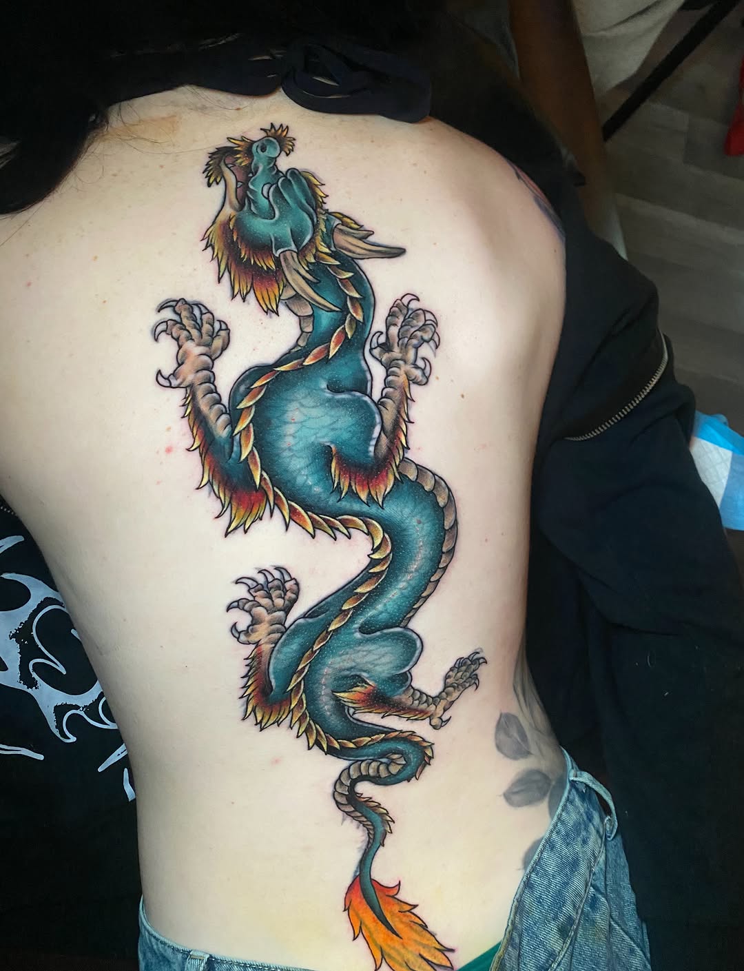 Tattoo by @tatumtatss — japanese_irezumi, illustrative