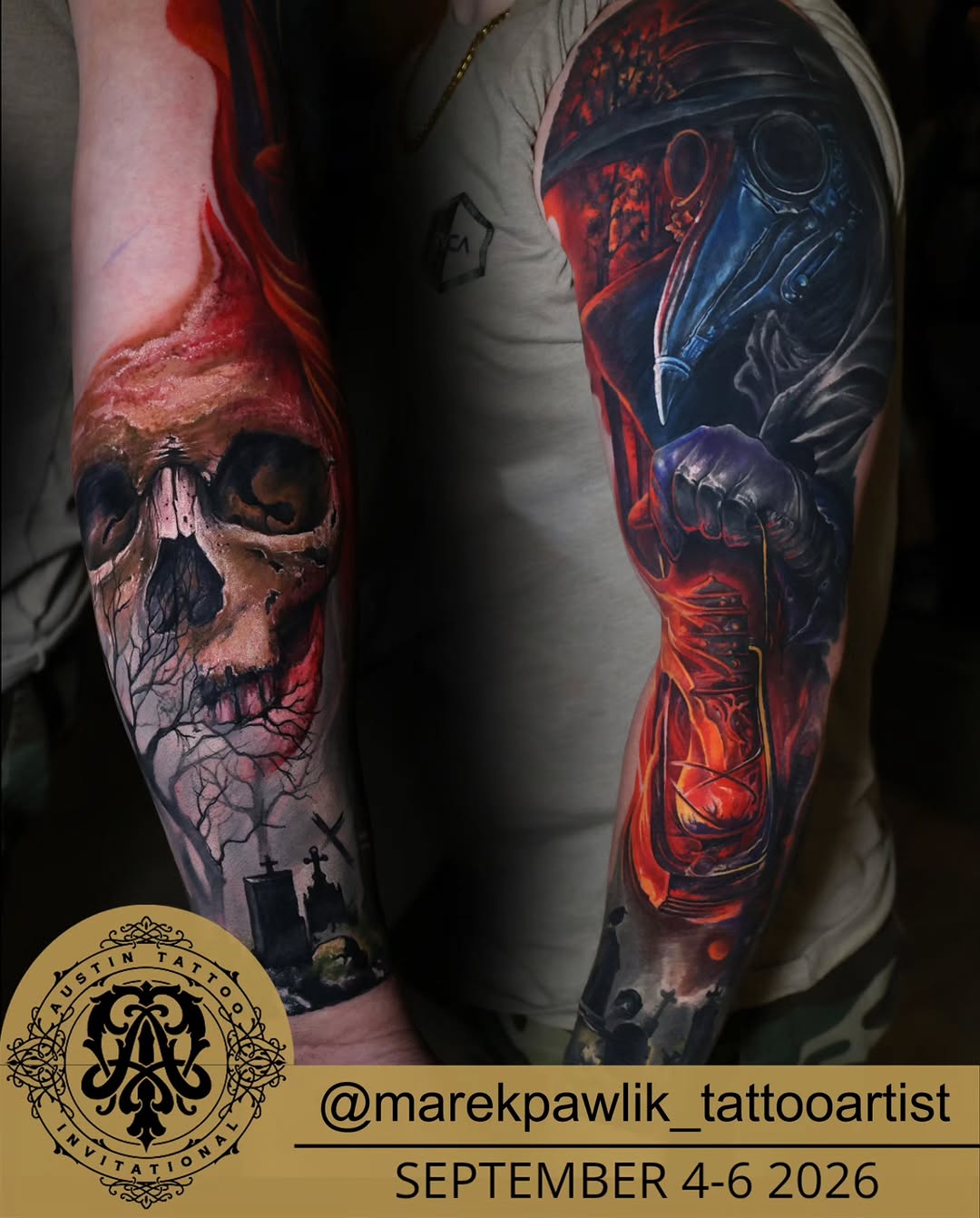 Tattoo by @marekpawlik_tattooartist — realism, dark_realism