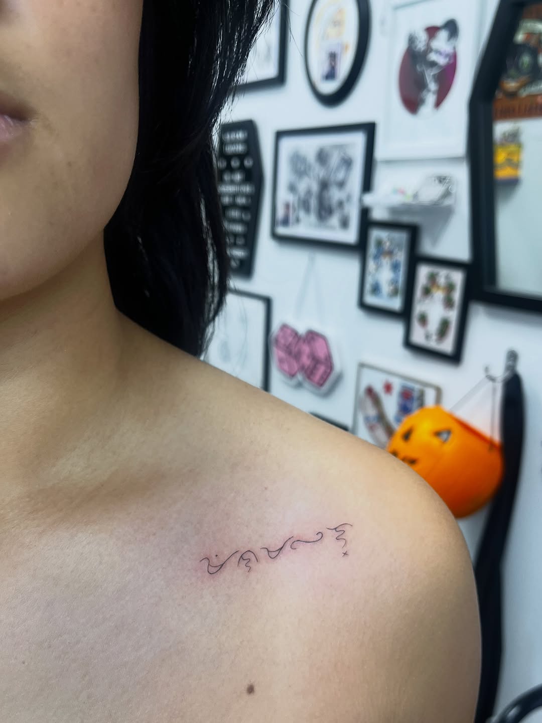 Tattoo by @sidryantattoo โ fine_line, lettering_script