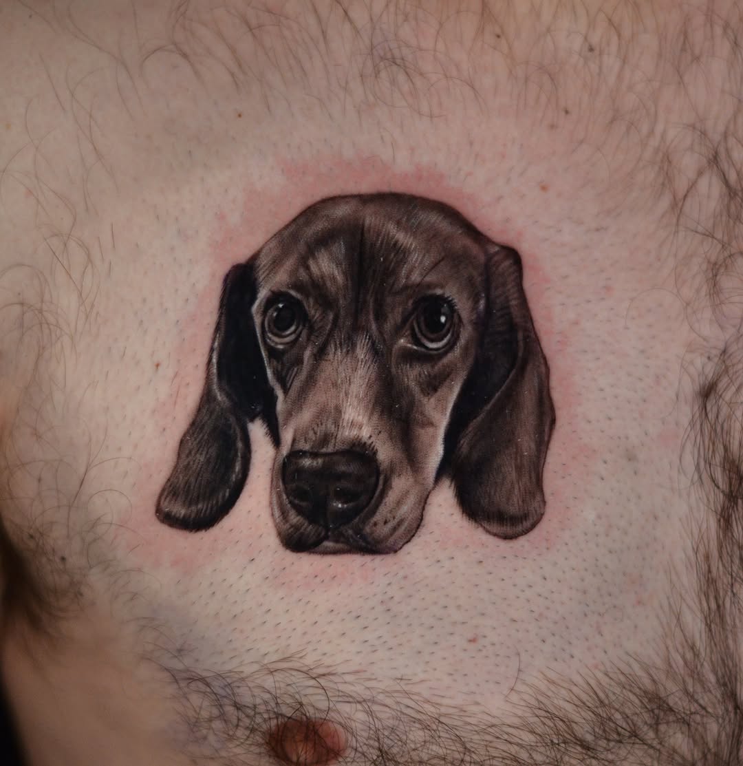 Tattoo by @julesgracetattoos โ realism, black_and_grey