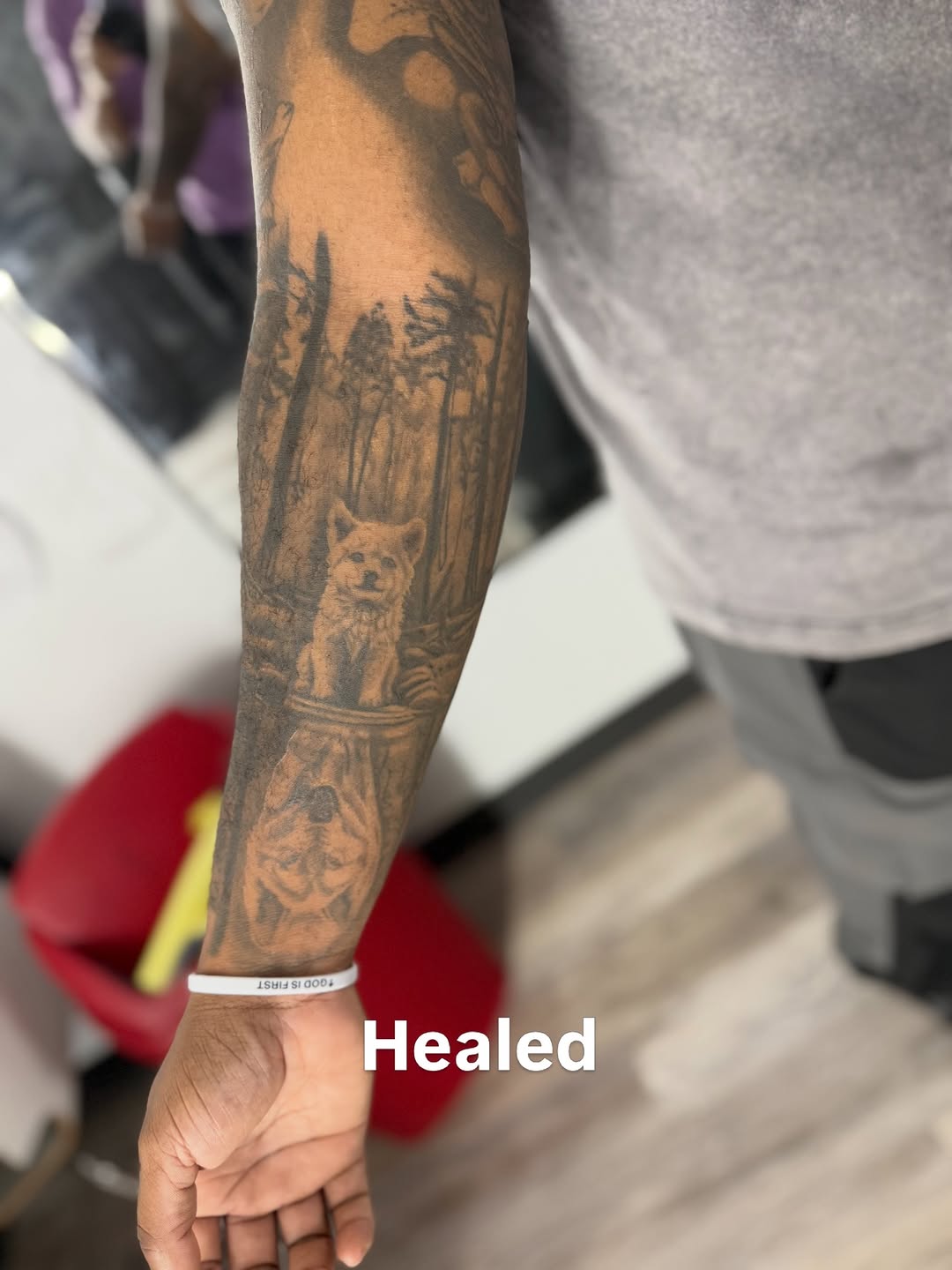 Tattoo by @societiesmenece β realism, black_and_grey