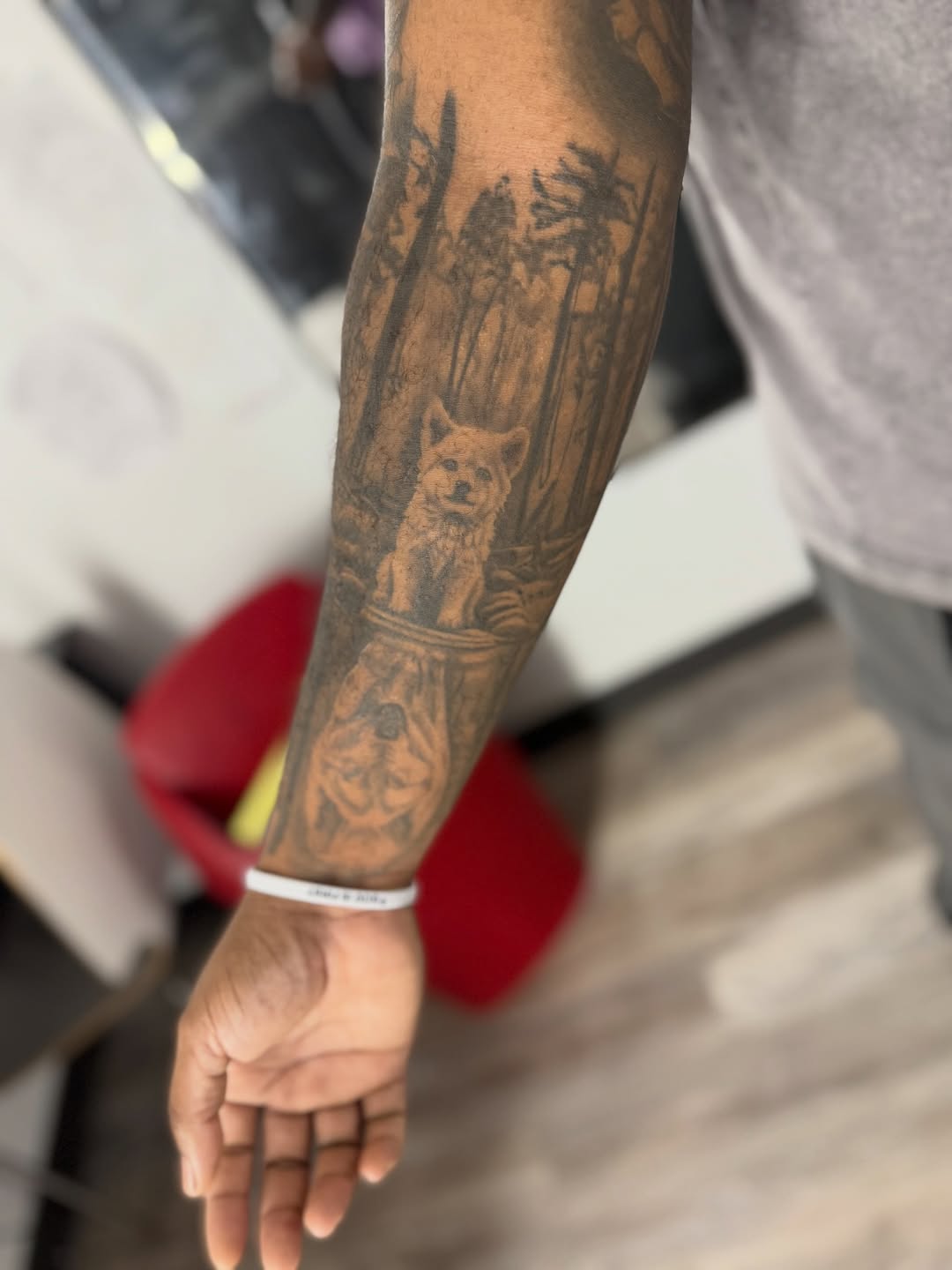Tattoo by @societiesmenece β realism, black_and_grey