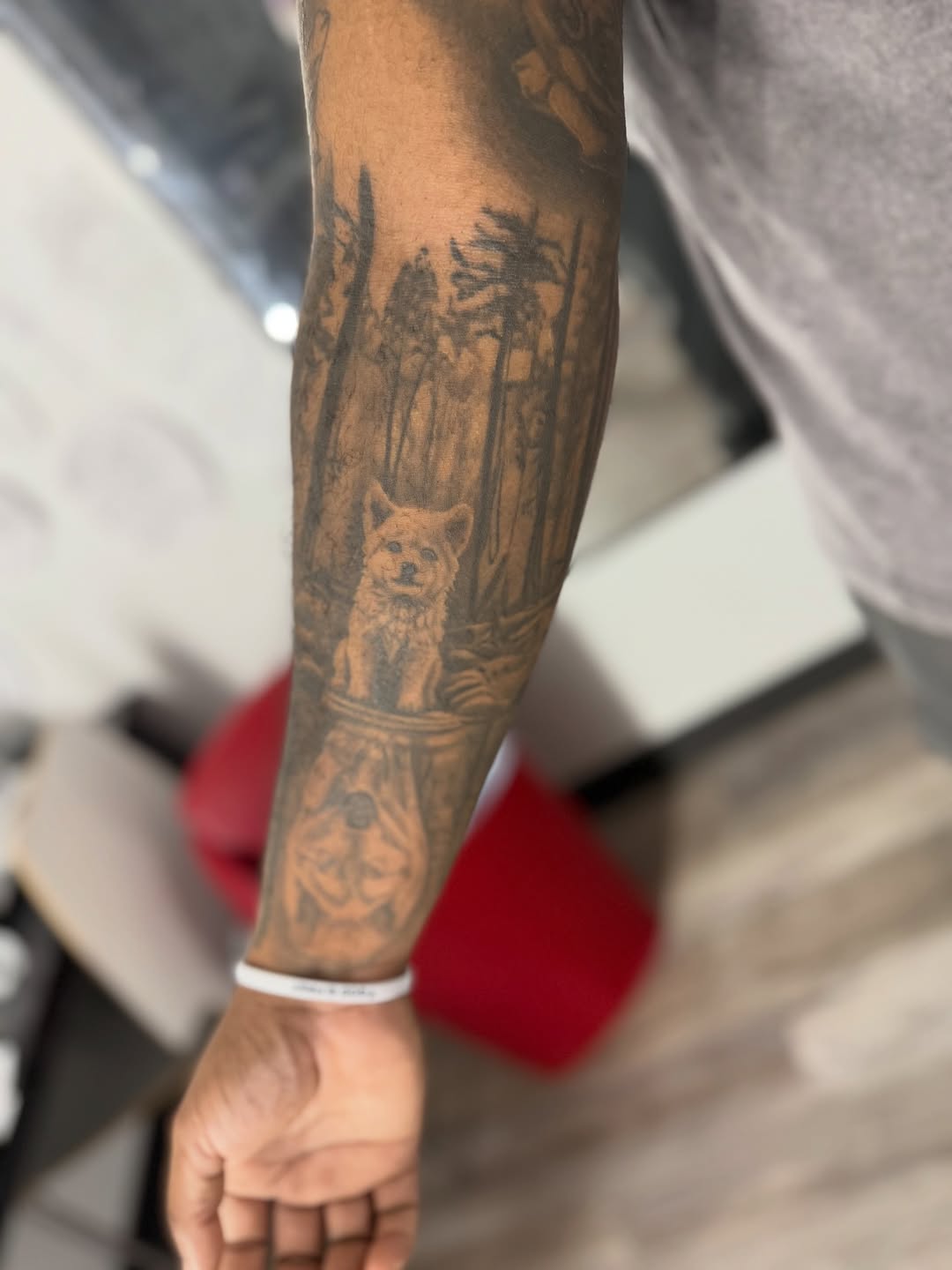 Tattoo by @societiesmenece β realism, black_and_grey